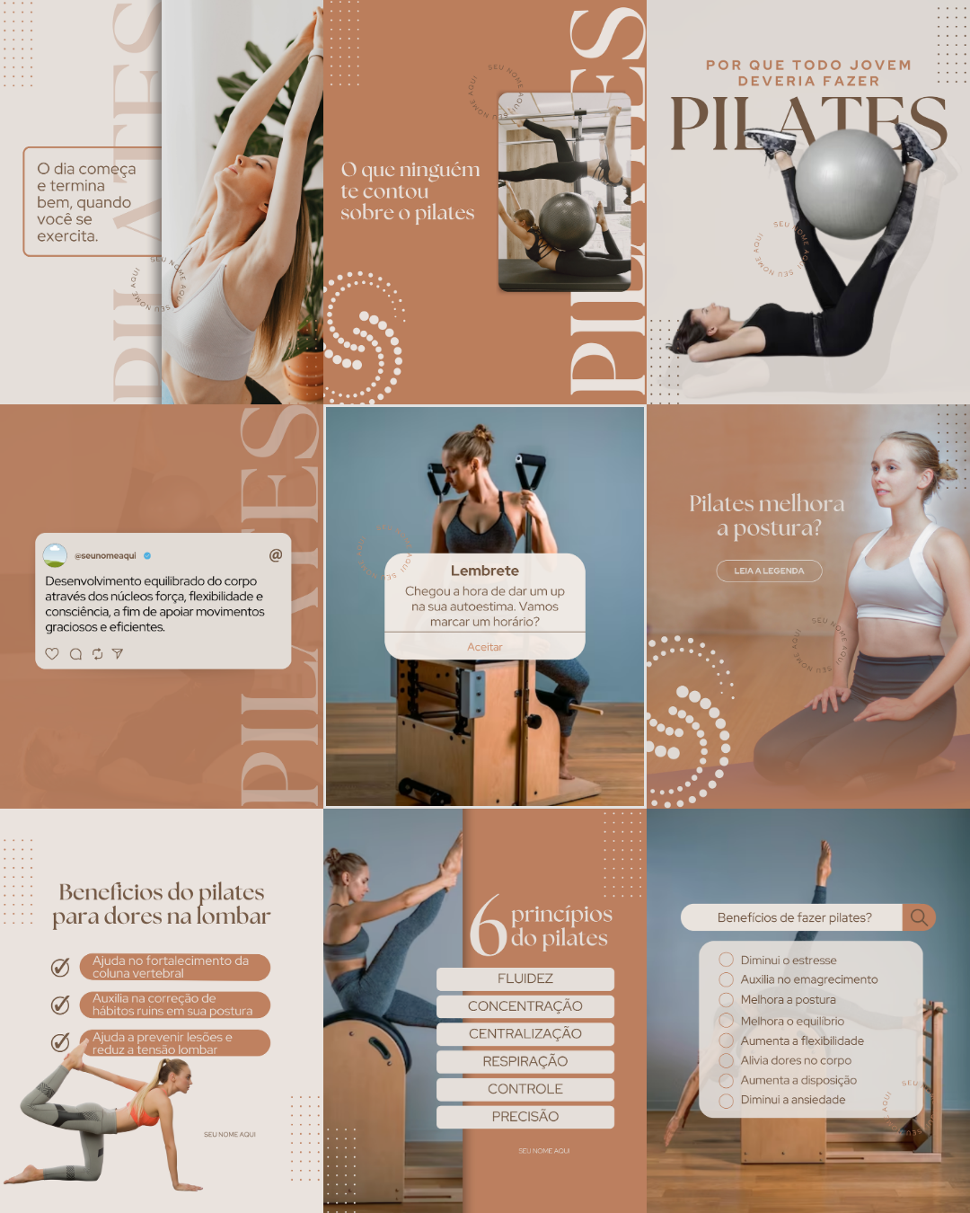 Conteúdos para Pilates