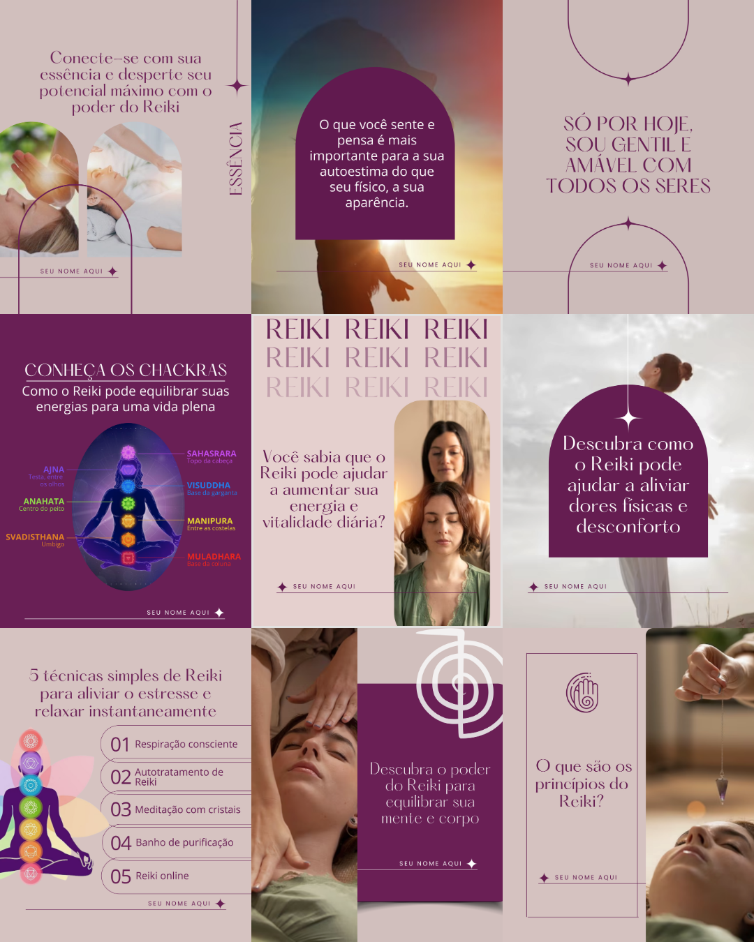 Conteúdos para Reiki