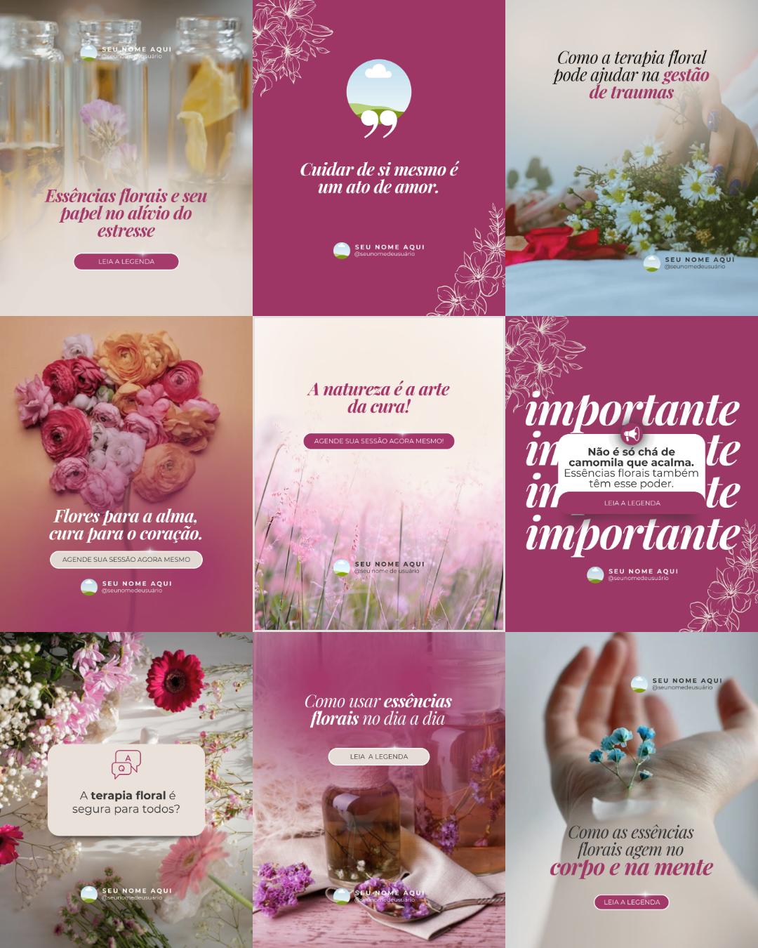 Conteúdos para Terapia Floral