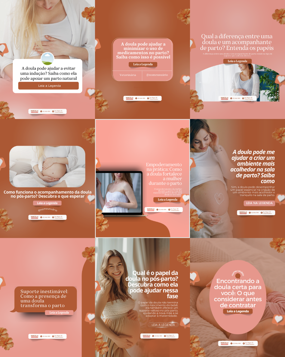 Conteúdos para Doula